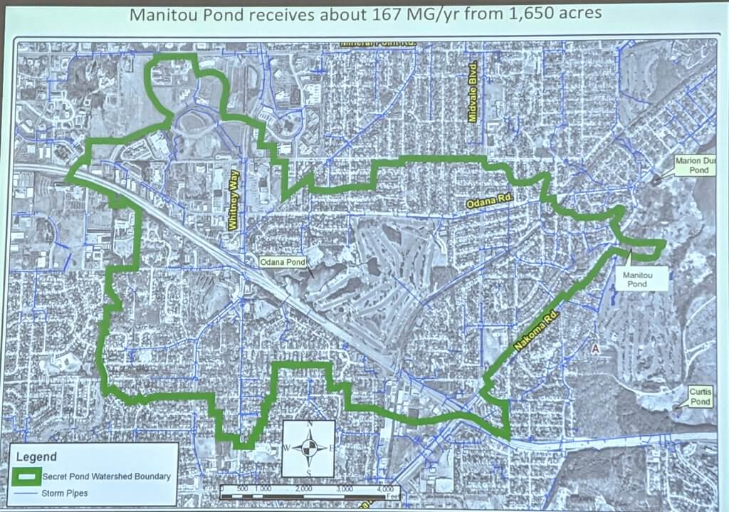 Manitou Pond Watershed Boundary